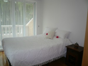 (The two little red candy boxes are for our guests tomorrow morning.  Adrian and Kate arrive!)