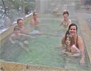 The tubs were so hot!
