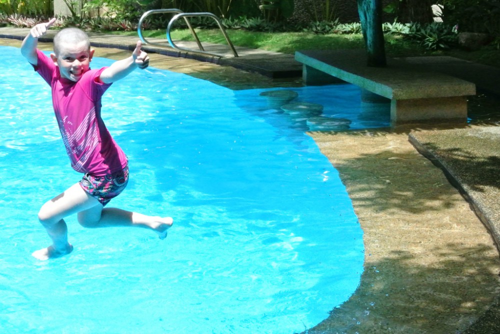 There's a feature on the camera that gives continuous shots--well the kids took MANY!