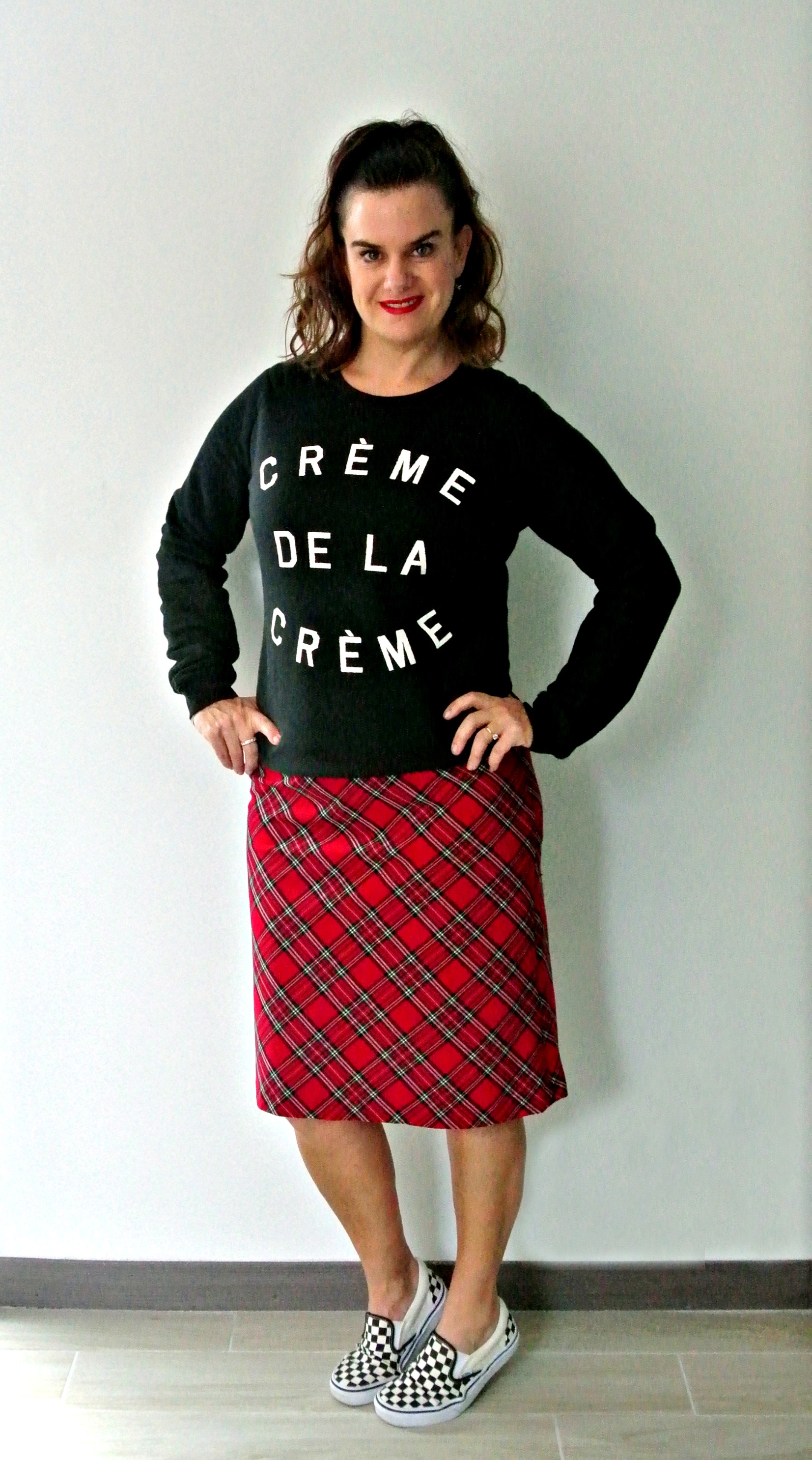 8 Ways to Wear a Christmas Plaid Skirt